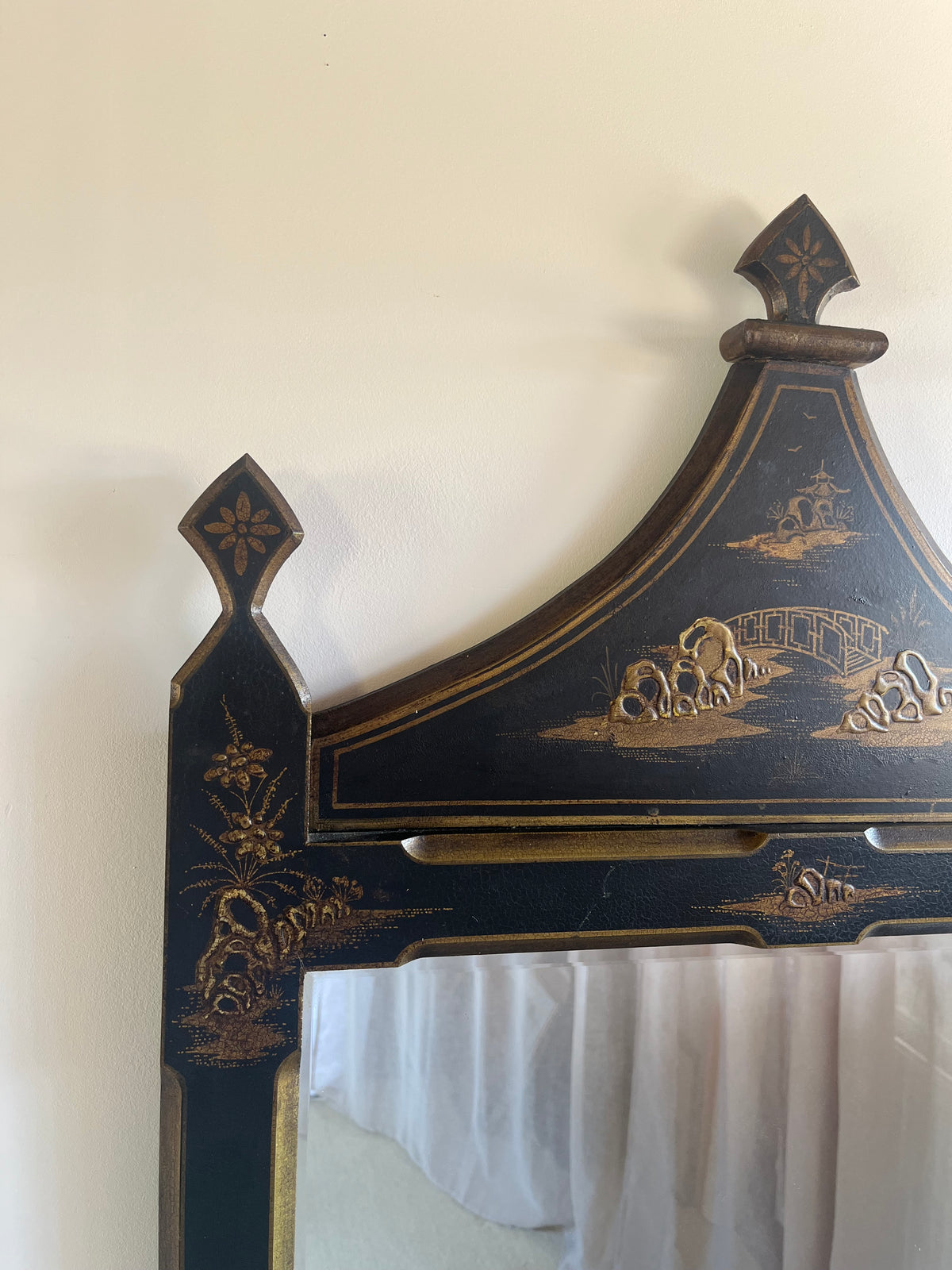 Mid-Century Chinoiserie Mirror