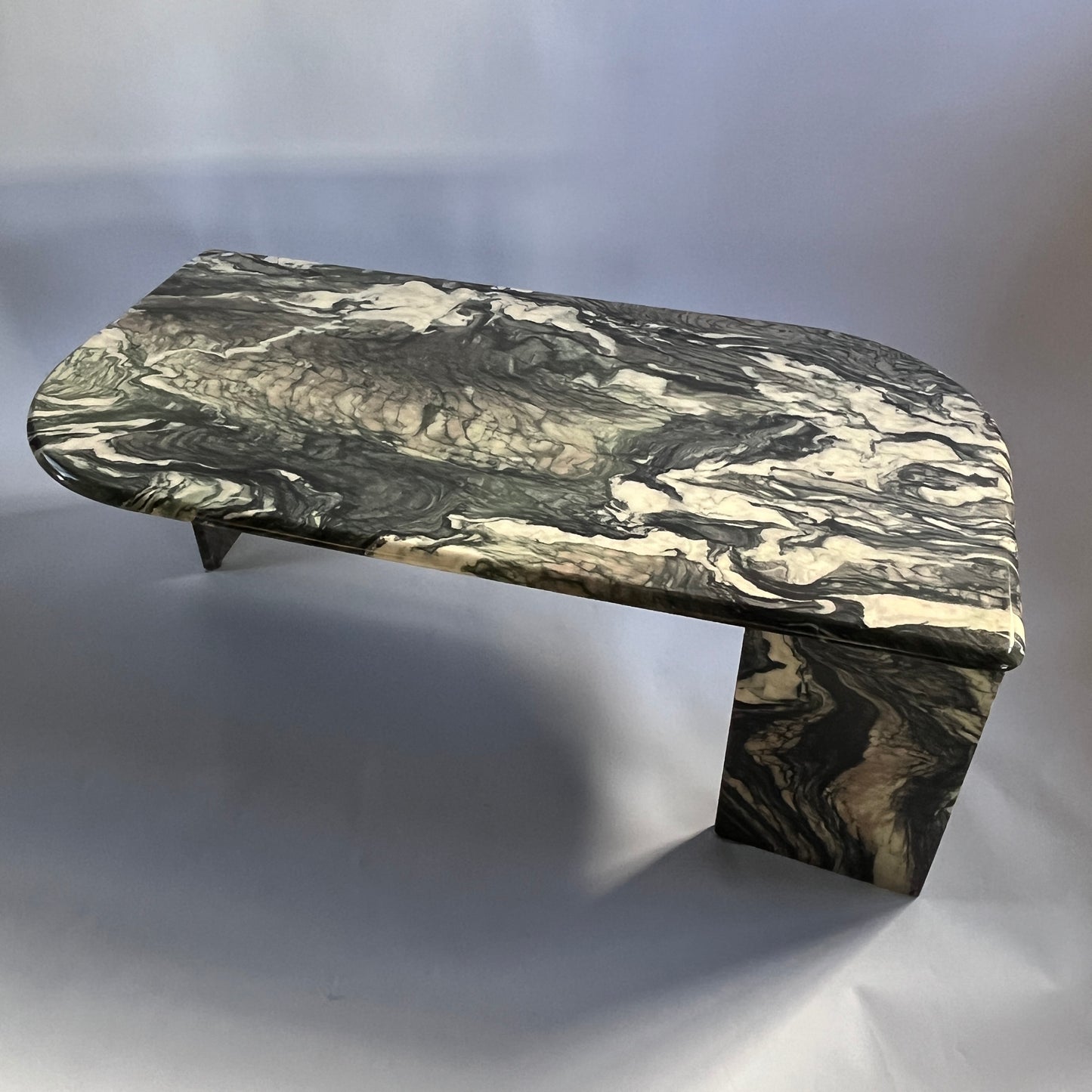 Vintage  Cipollino Ondulato  Marble Coffee Table