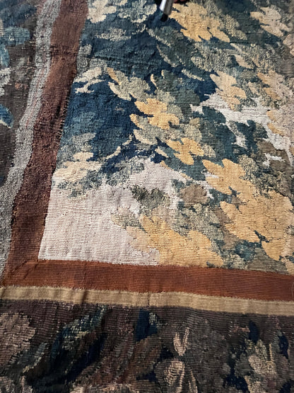 18th Century Verdure Tapestry Aubusson