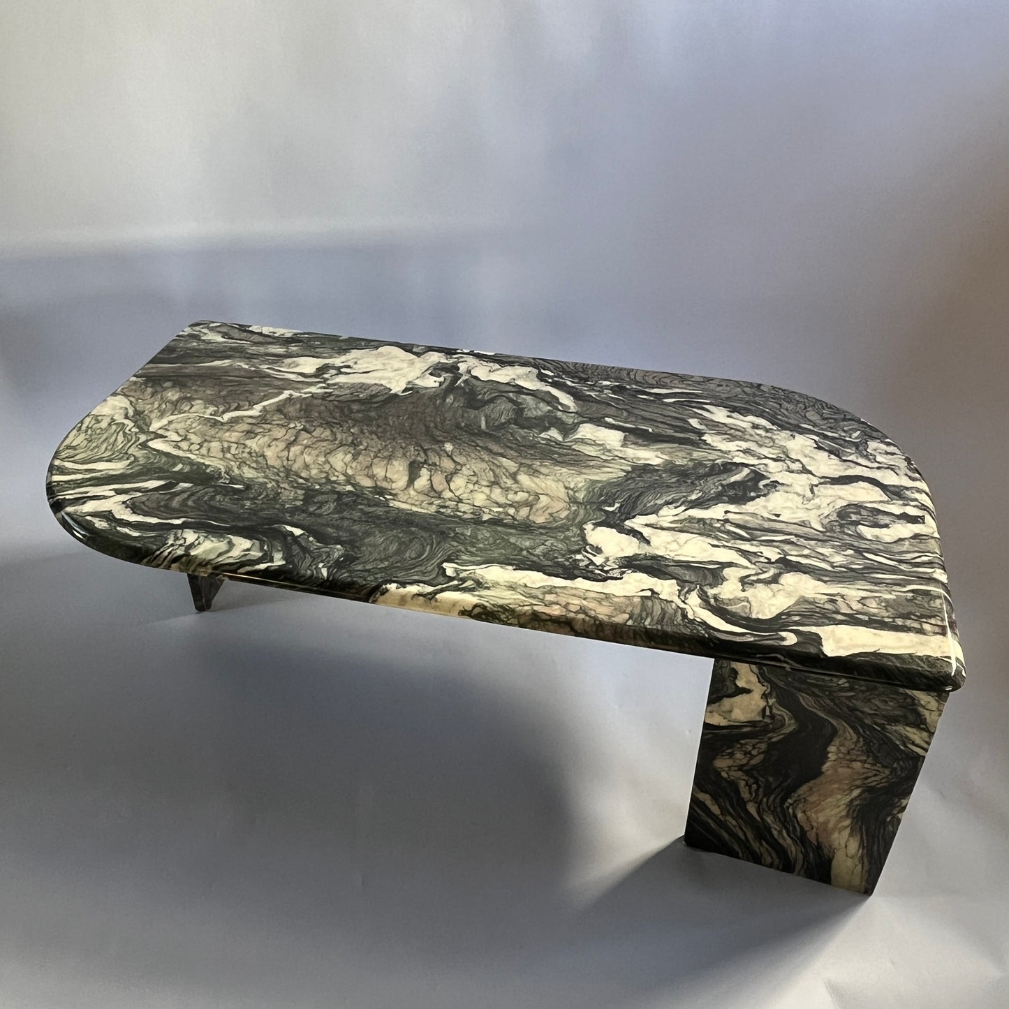 Vintage  Cipollino Ondulato  Marble Coffee Table