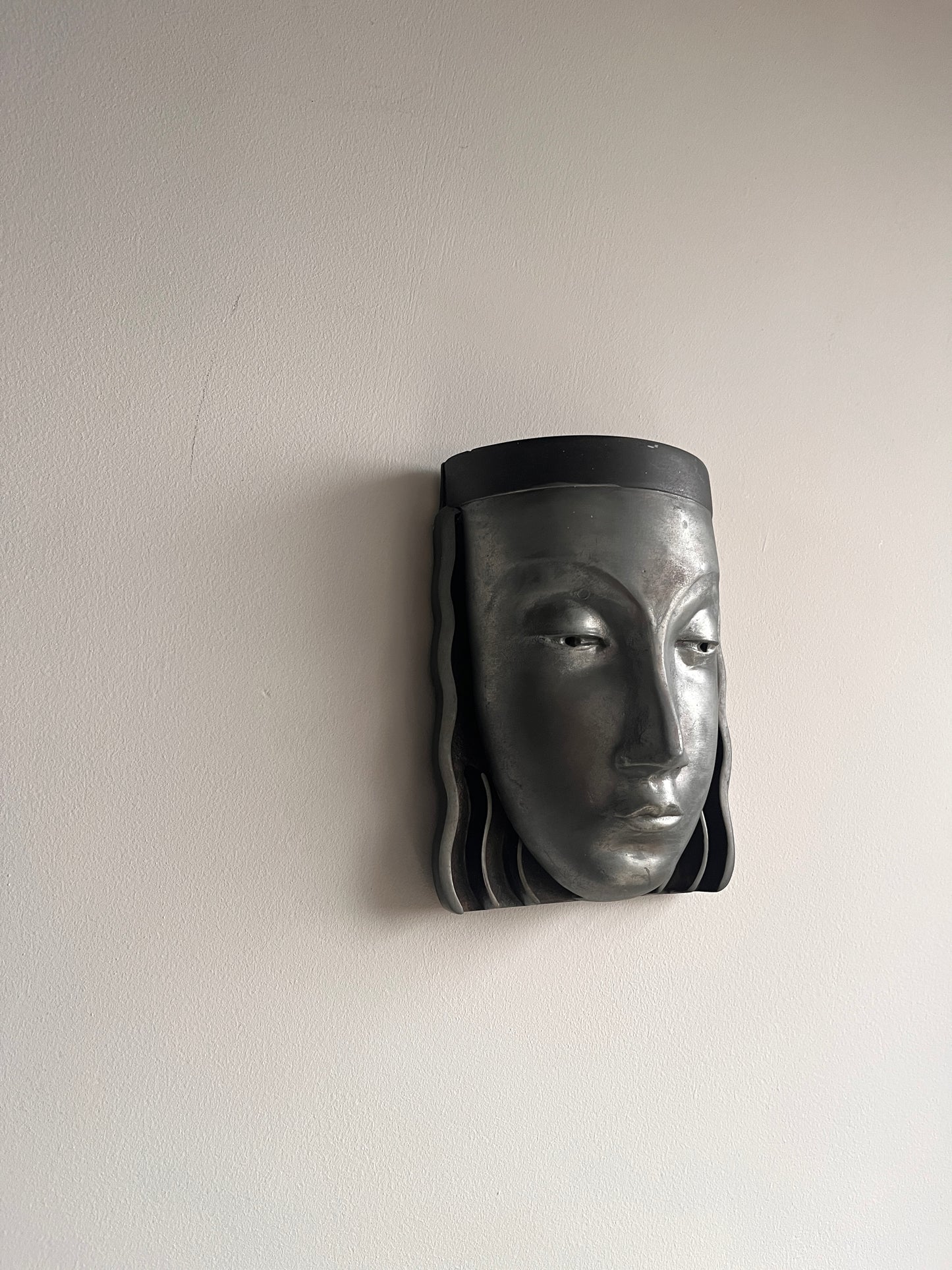 Striking Pair of Art Deco Revival Wall Lights.