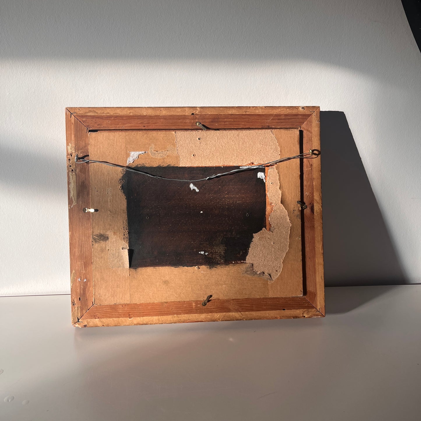 19th Century French Still Life Oil on Board