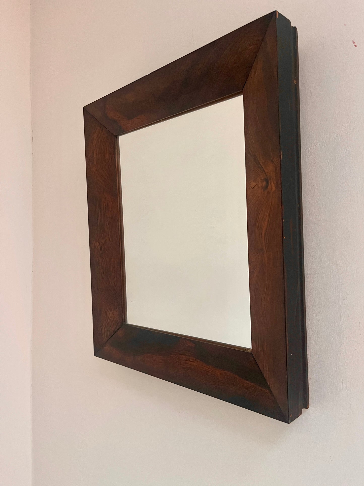 Smart Walnut Mirror C.1900