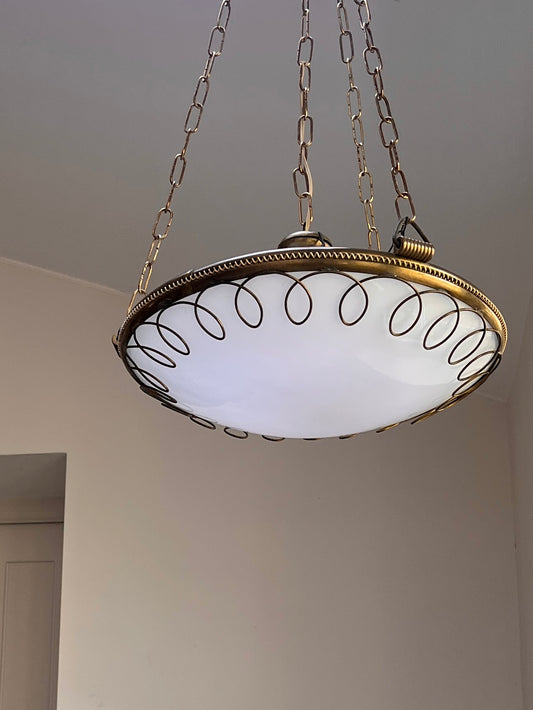 Mid-century Italian Plafonnier