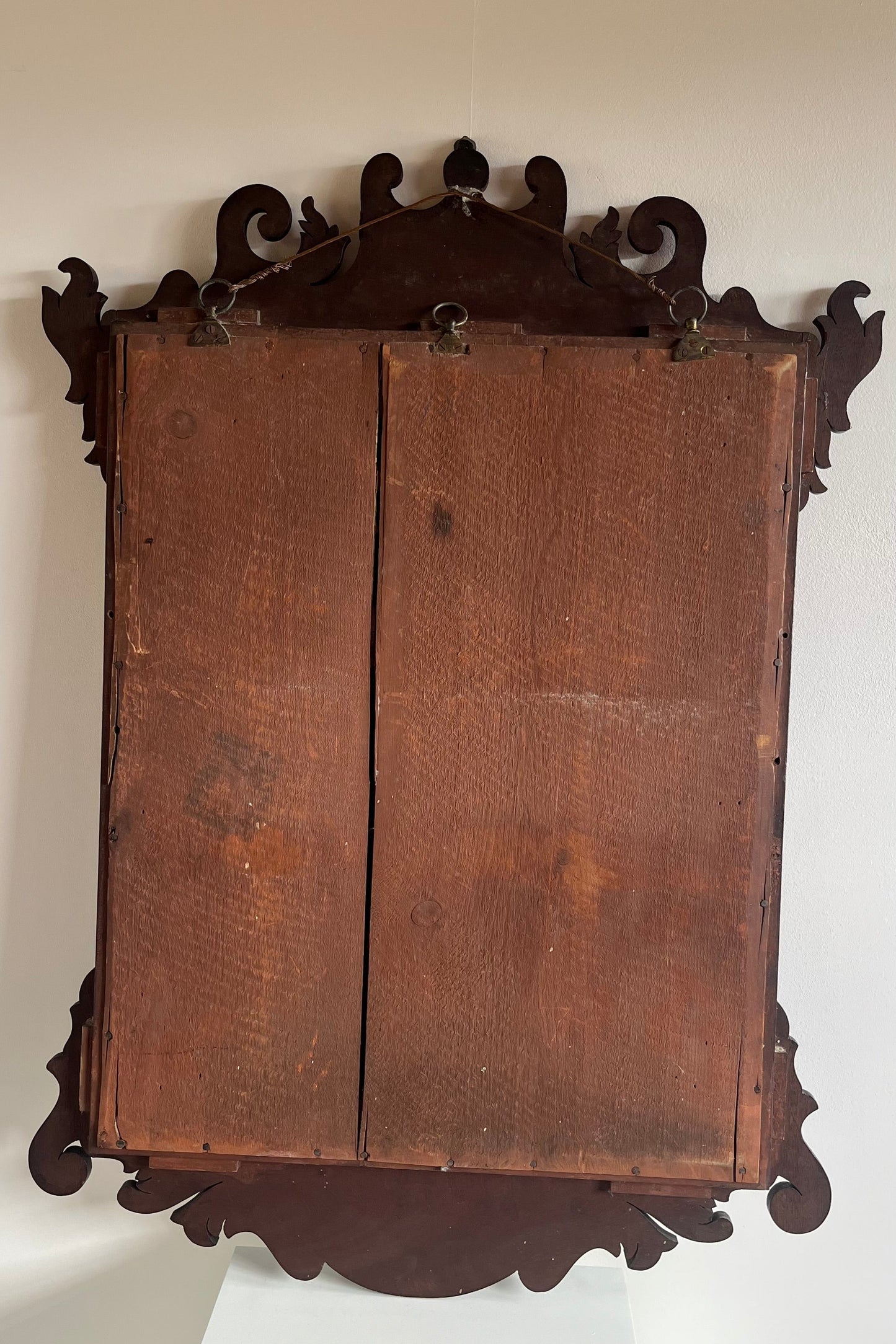 Chippendale Revival Wall Mirror c.1900
