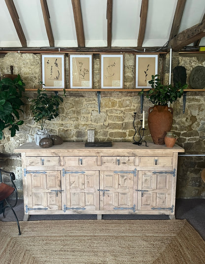 vintage limes oak sideboard