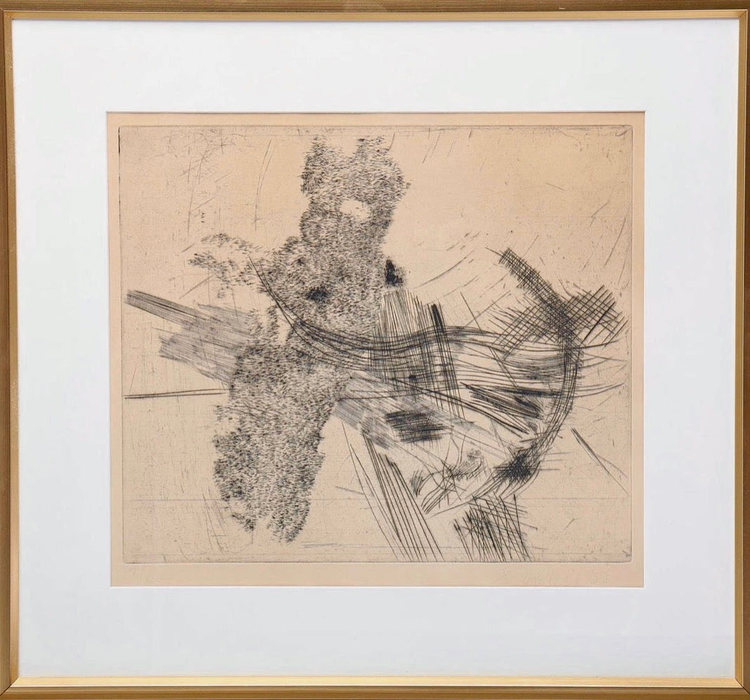 Swedish Lithograph by Ulf Trotzig