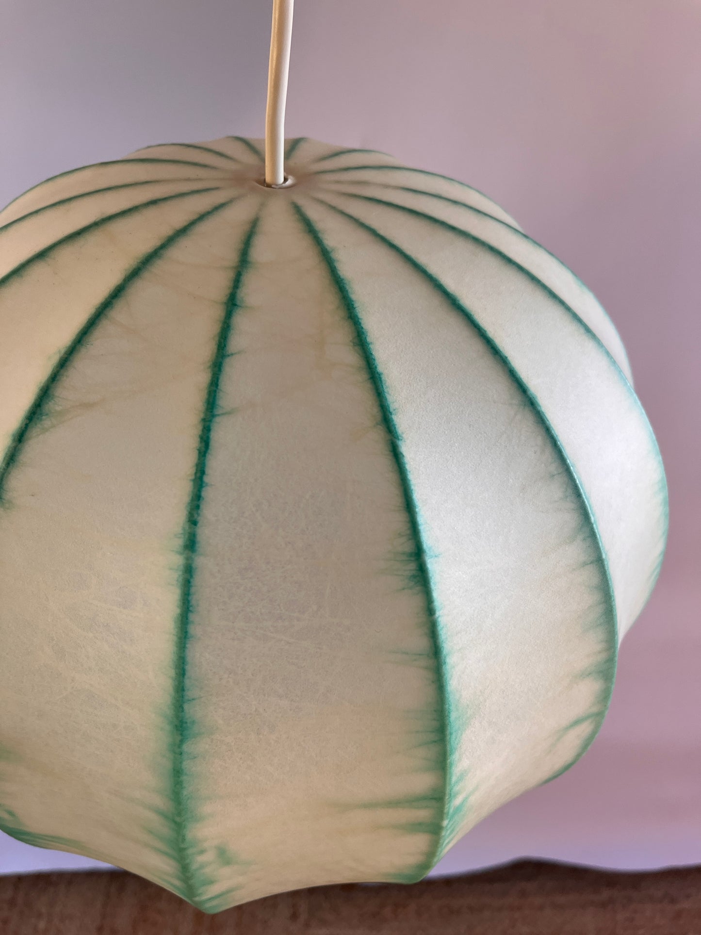 Striking Green Detailed Cocoon C.1960