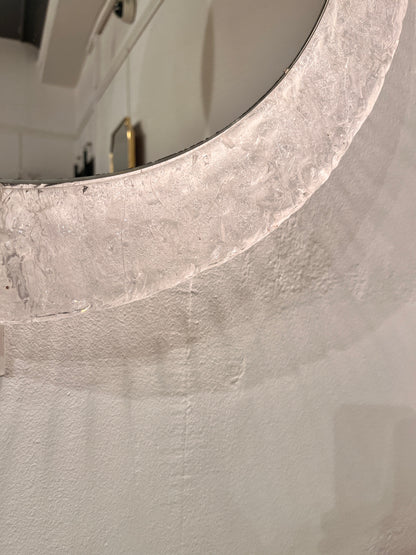 Mid-Century Lucite Framed "Ice" Mirror - Germany C 1960