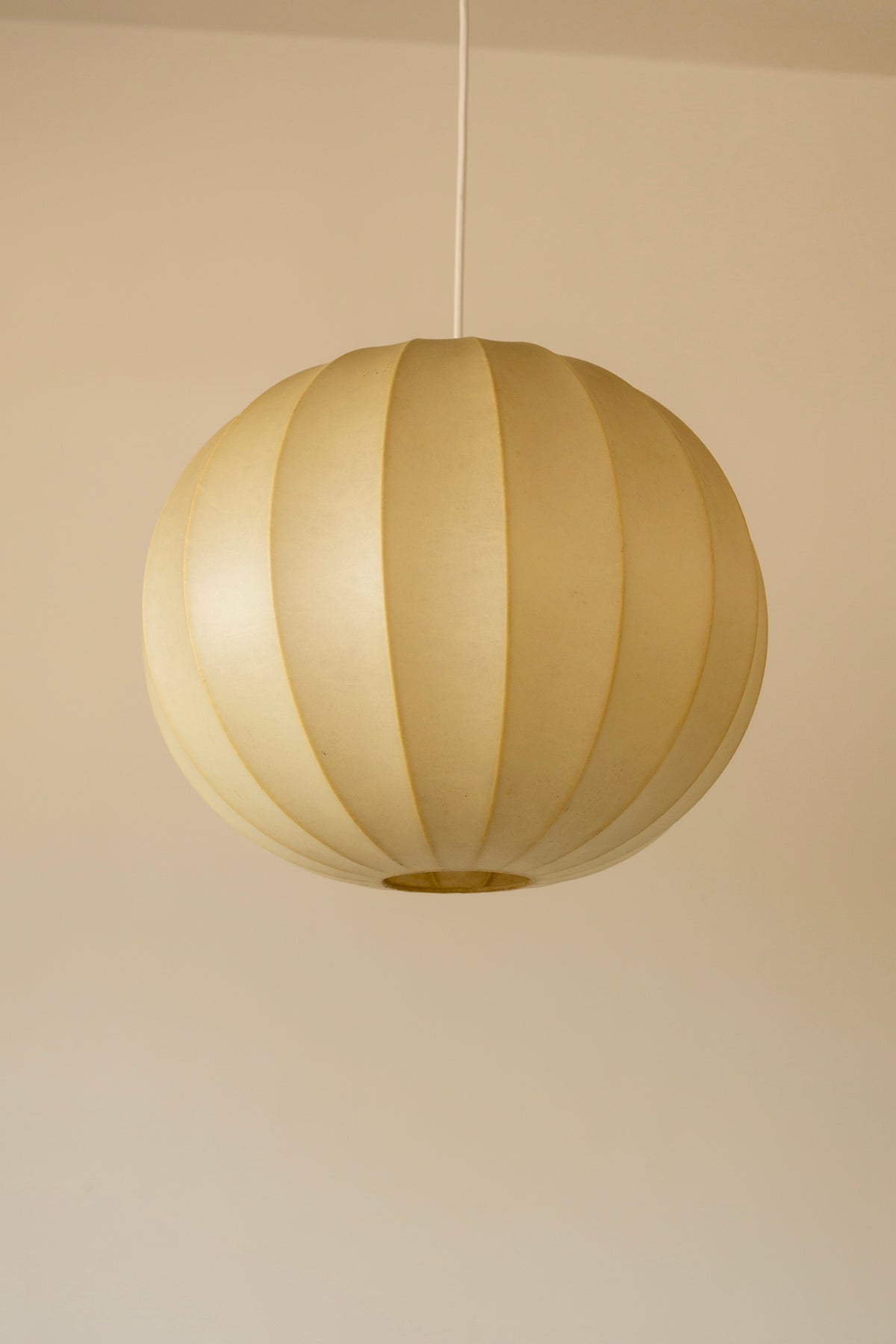 Vintage Cocoon Pendant Light. Achille Castiglioni. c.1960.