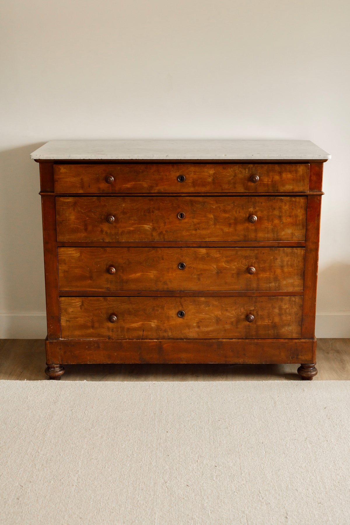 19th Century French Commode with Marble Top