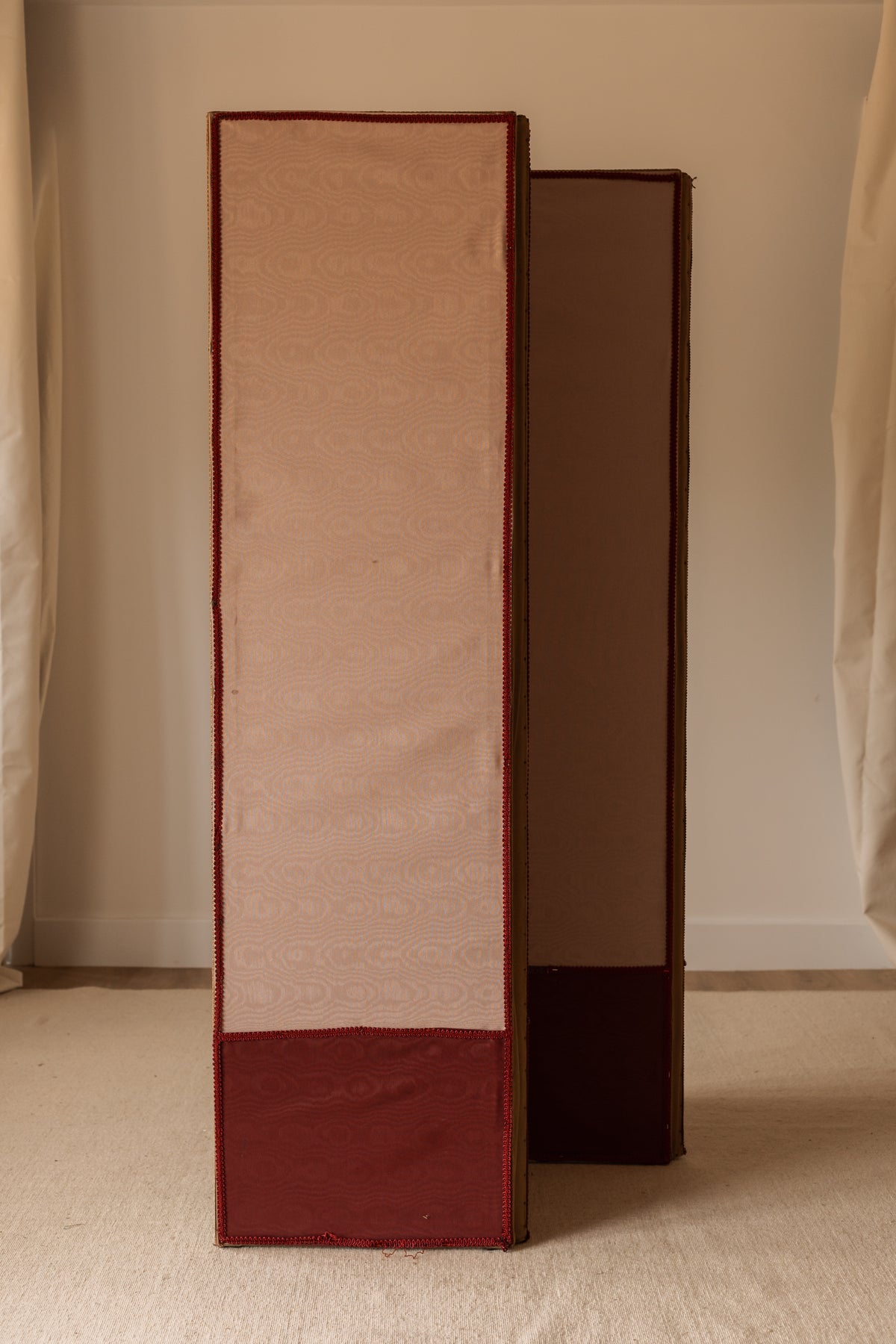 French Folding Tapestry Screen, Early 20th Century
