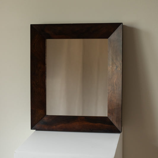 Smart Walnut Mirror C.1900