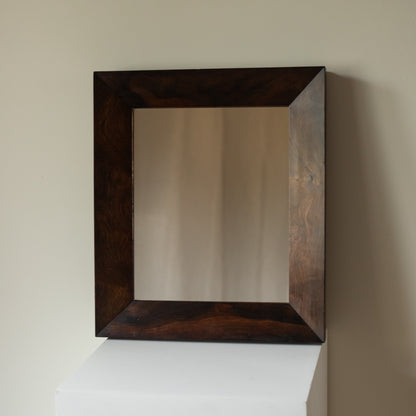 Smart Walnut Mirror C.1900