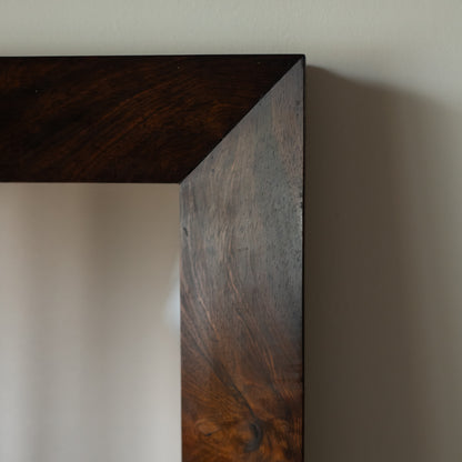 Smart Walnut Mirror C.1900