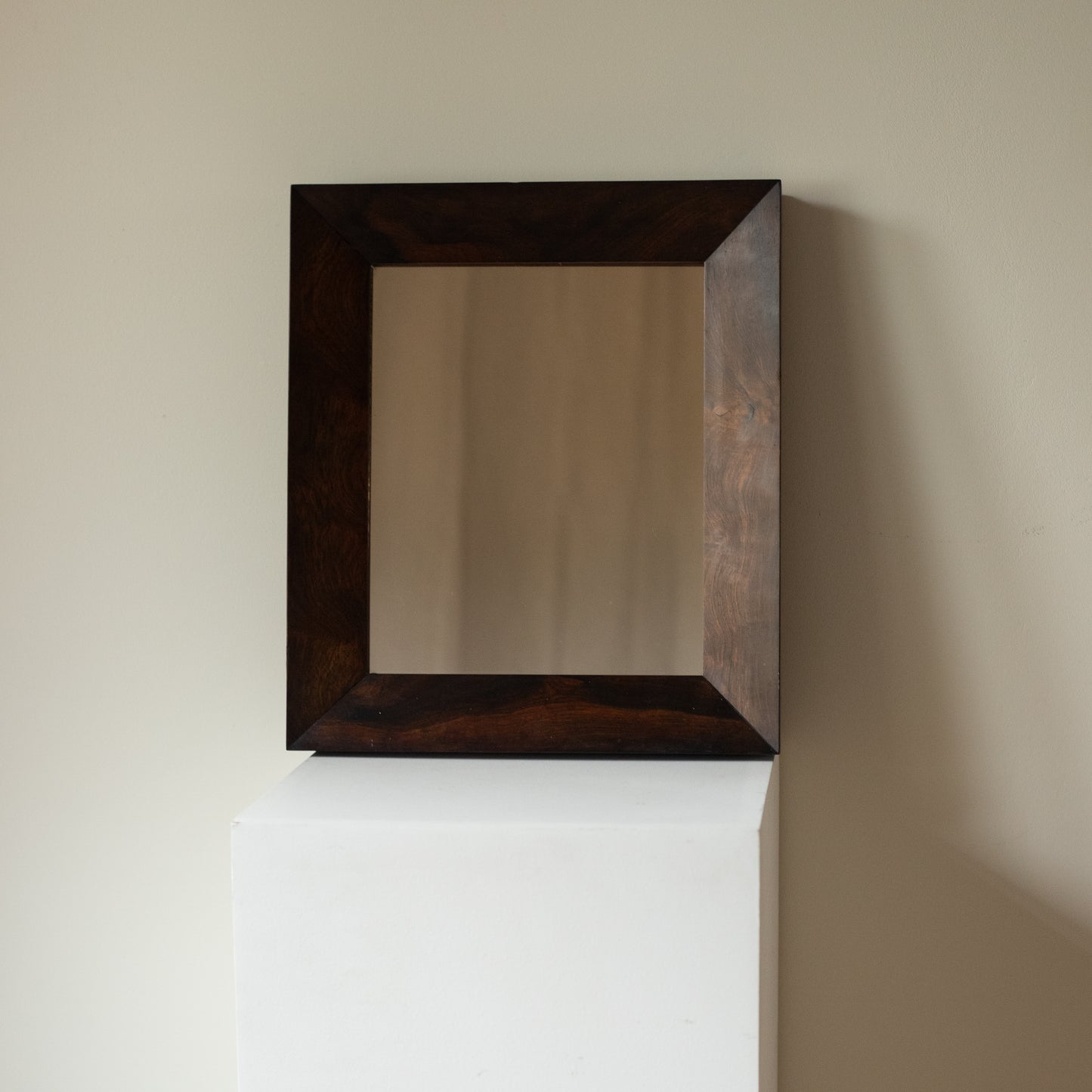Smart Walnut Mirror C.1900