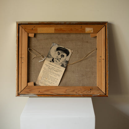 Mid-Century Swedish Abstract "Birds Nest" By Andreas Lensdorf