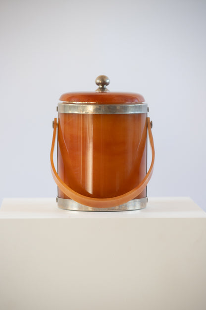 Amber Bakerlite Ice bucket