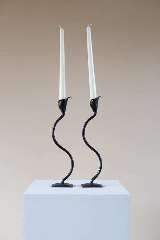Wiggle Candleholder by Maud Vaughan