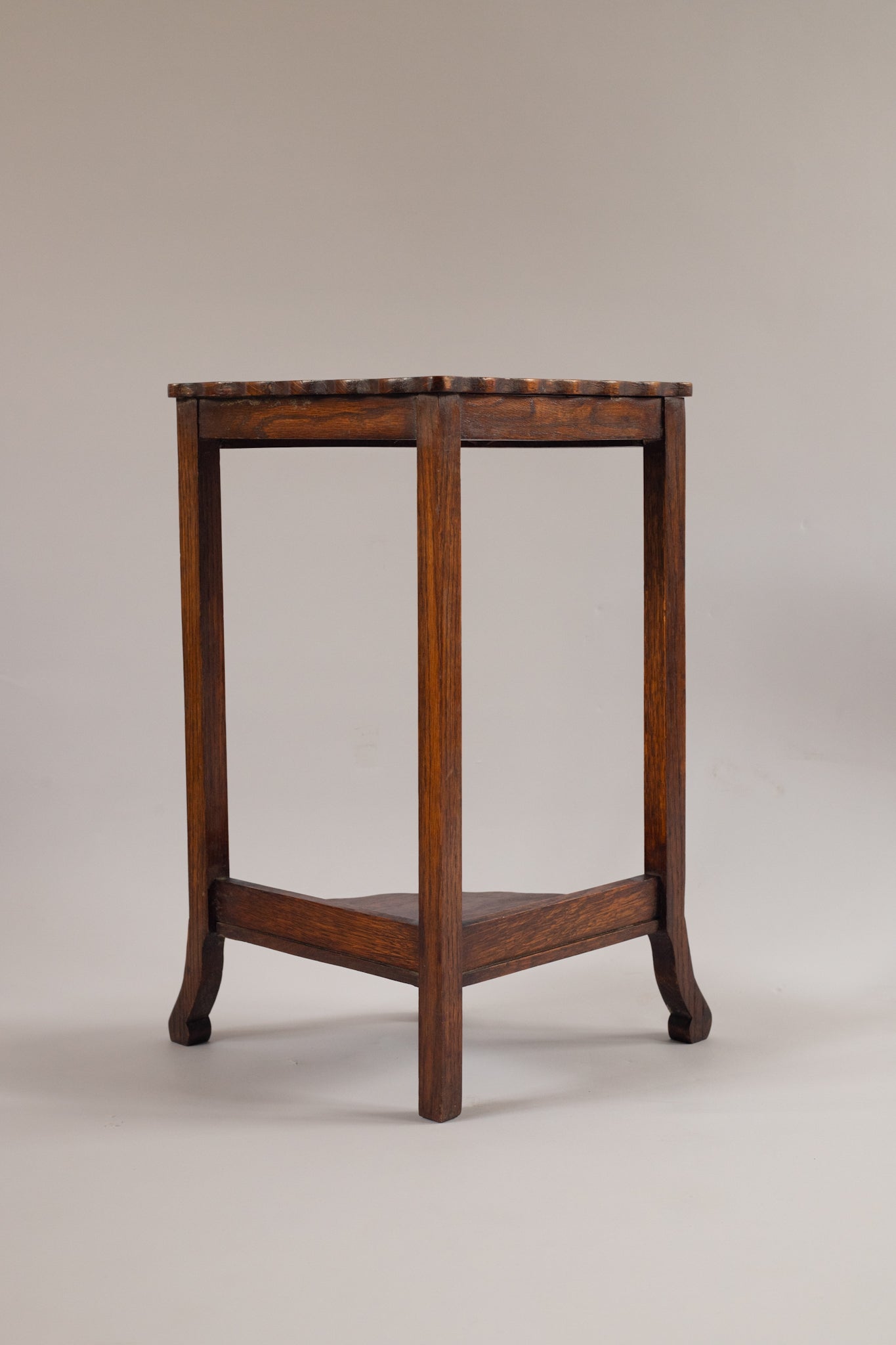Vintage Wooden Side Tables- Set of Four