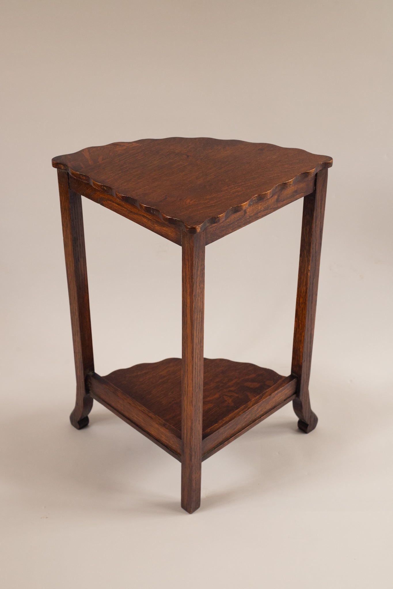 Vintage Wooden Side Tables- Set of Four