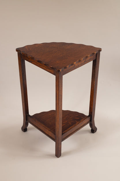 Vintage Wooden Side Tables- Set of Four