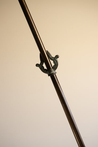 Art Deco Revival Carved Alabaster Plafonnier