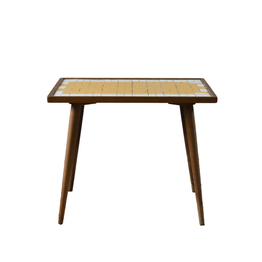 Midcentury Tile Topped Sidetable