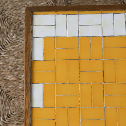 Midcentury Tile Topped Sidetable