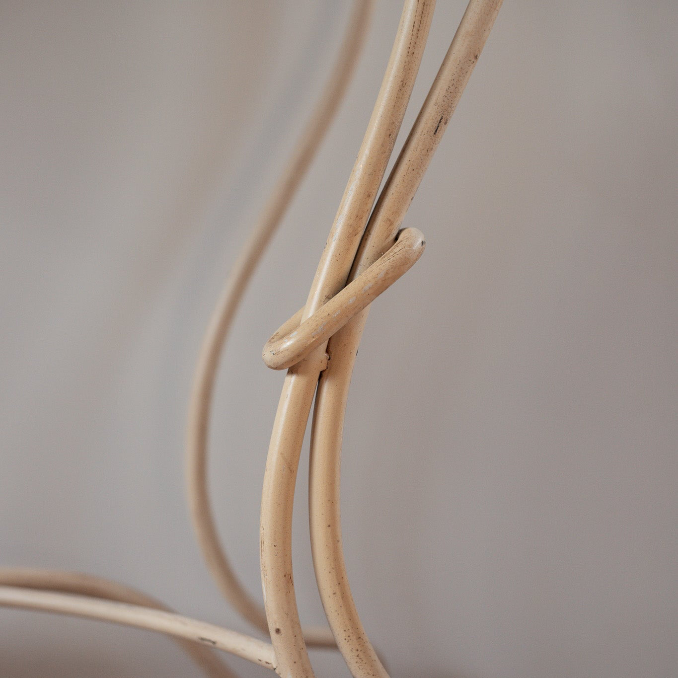 Bespoke French Wrought Iron Console Table with Glass Top