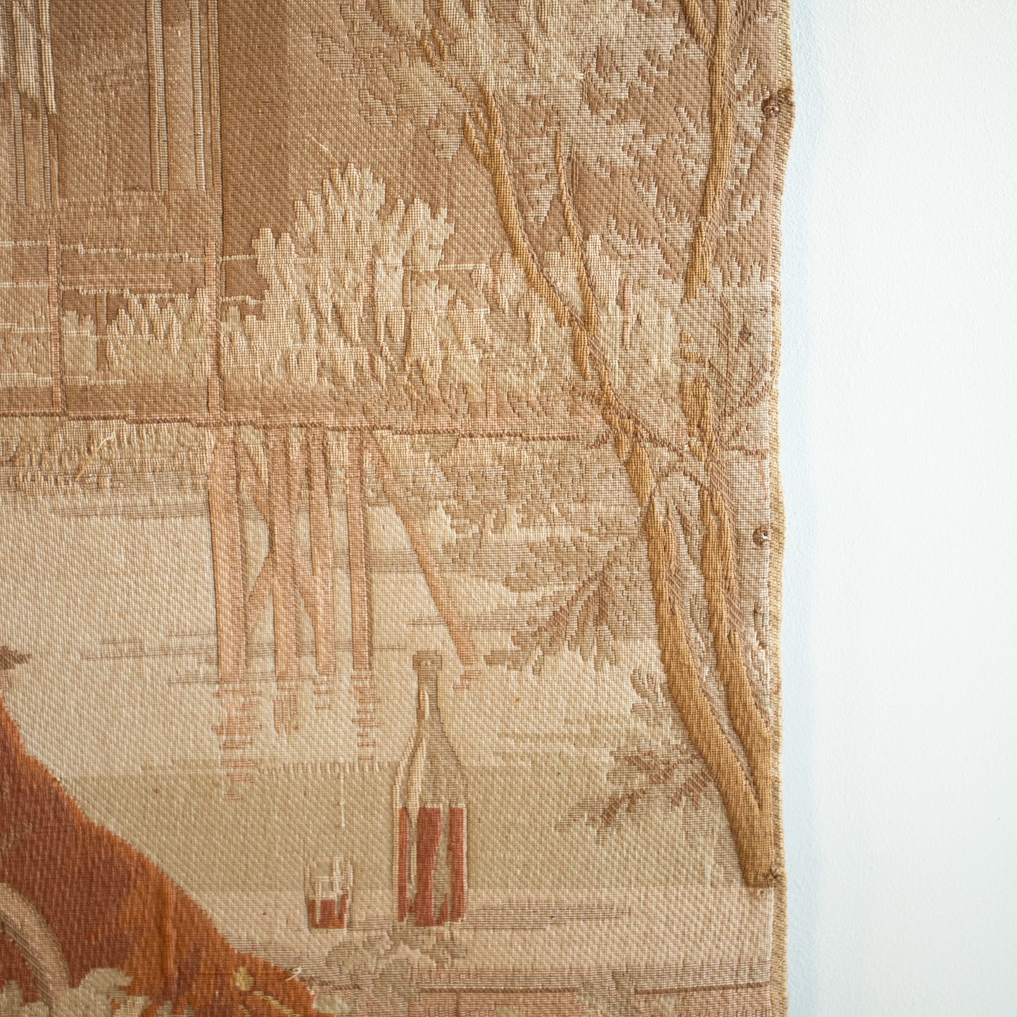 19th Century French Pastoral Tapestry