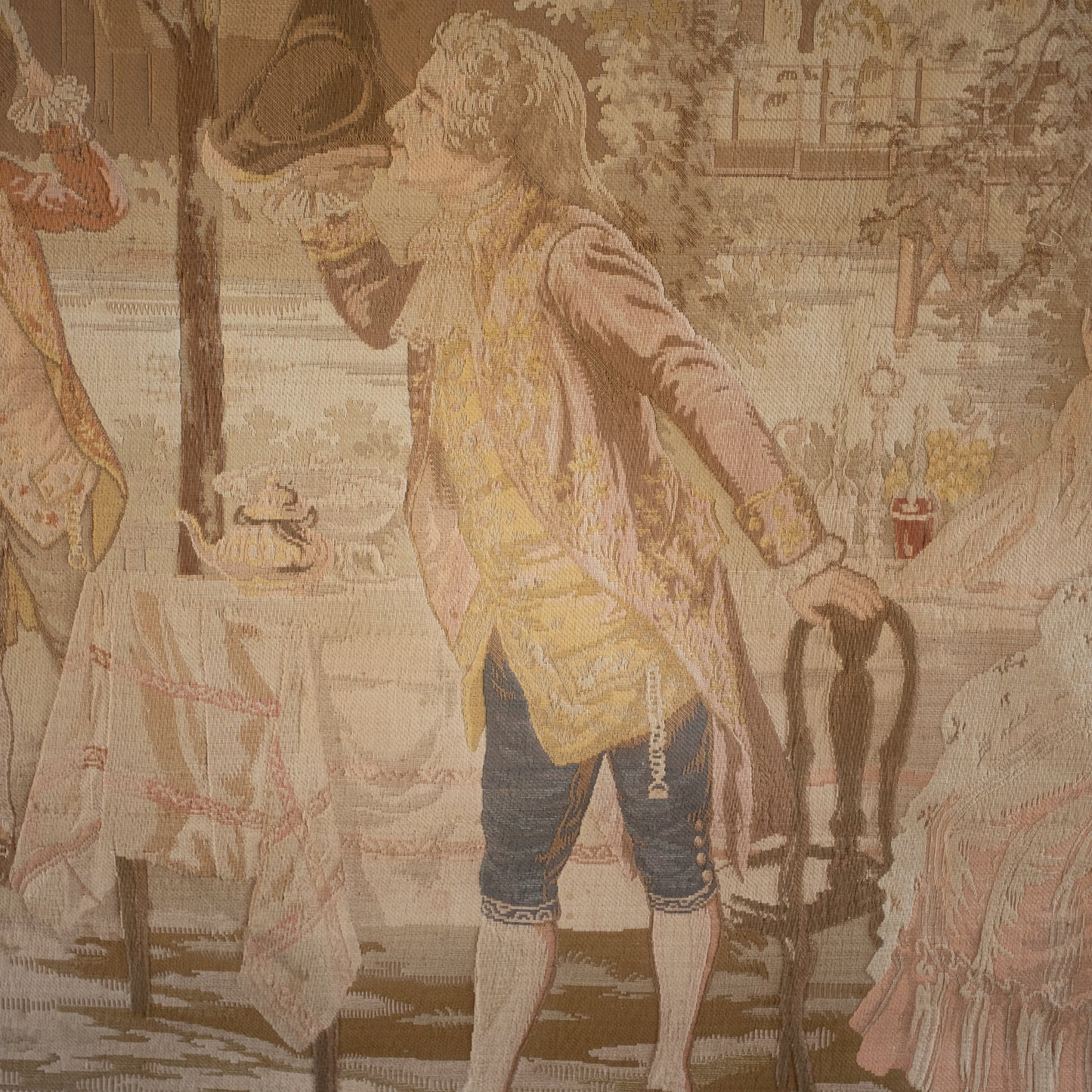 19th Century French Pastoral Tapestry