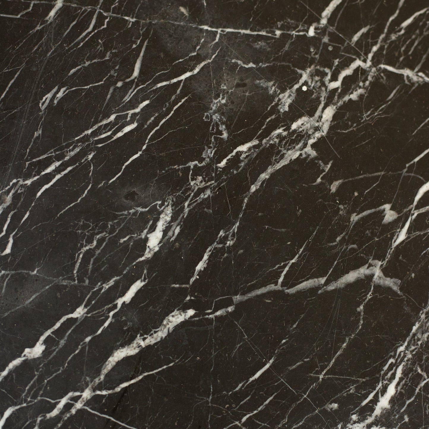 French Art Deco Oak and Marble Bedside cabinets (Pair)