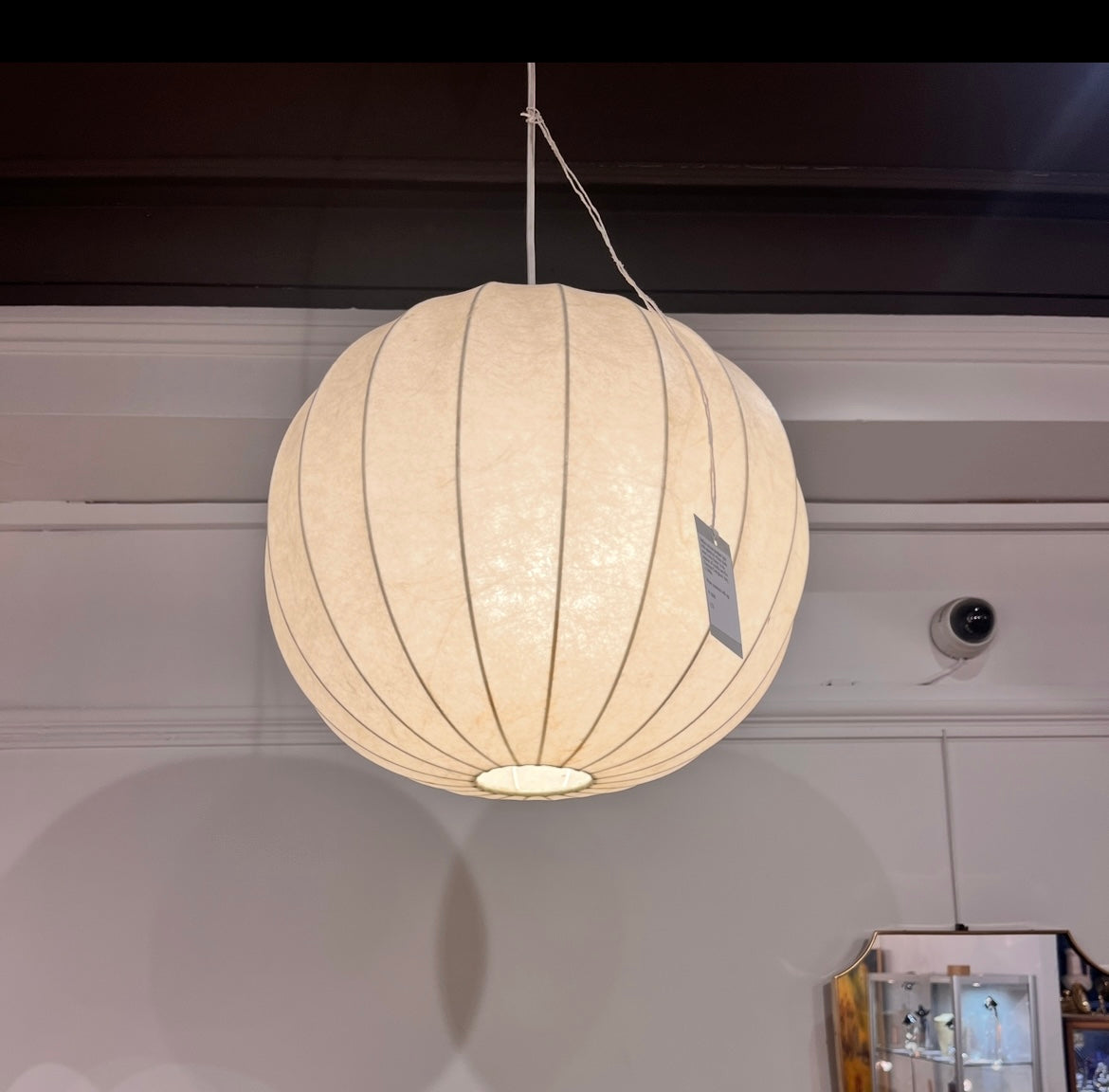 Italian Cocoon Pendant. Achille Castiglioni
