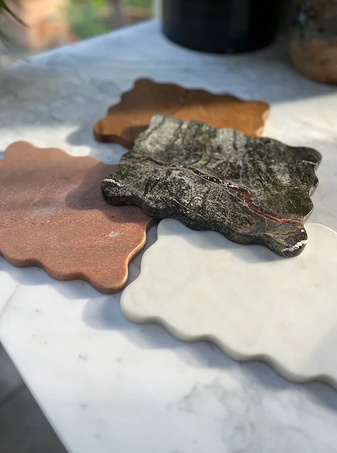Marble Ondulato Tray 