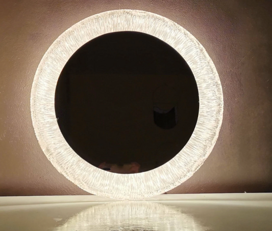 Wall Mirror by Hillebrand C,1970