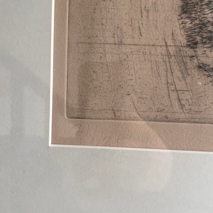 Ulf Trotzig Lithograph close up